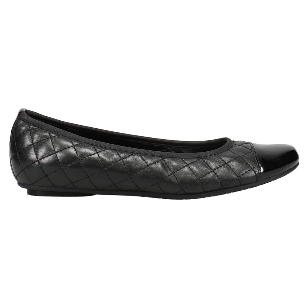 VANELi Women's Serene Quilted Slip-On Ballet Flats - Comfortable Casual Shoes for Women - Beige | Perfect for Office, Travel & Everyday Wear