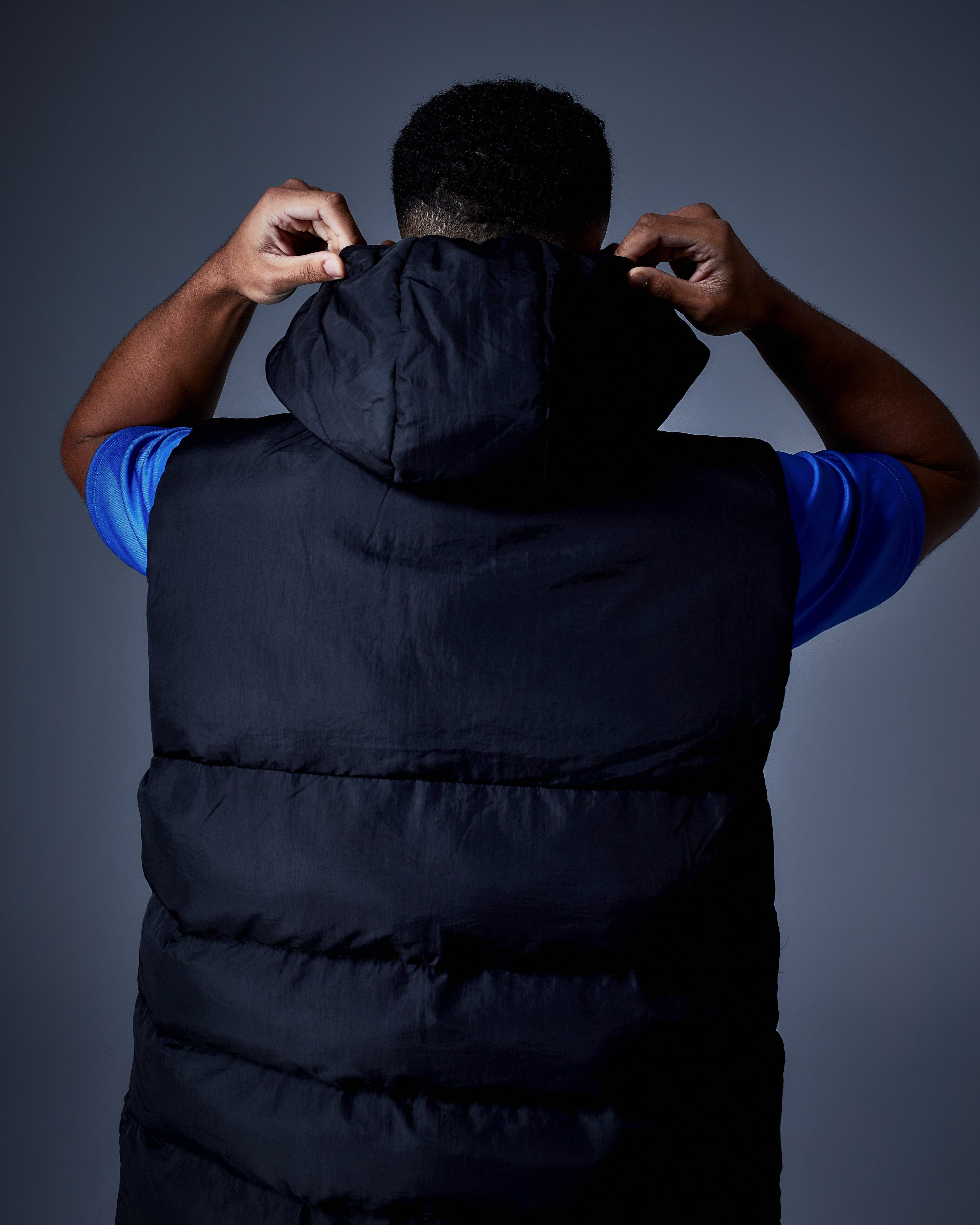 SPG 01 Black Vest for Men - Lightweight Outdoor Running Cycling Hiking Jacket - Perfect for Sports, Work & Casual Wear