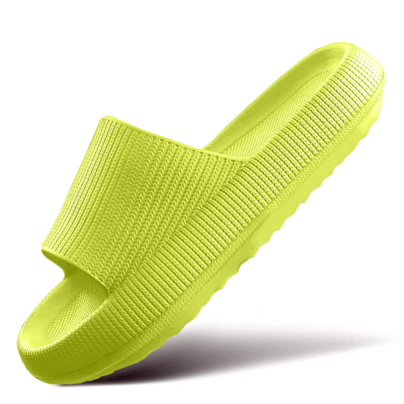 Premium Cloud Slippers for Women & Men - Ultra Soft Pillow Slides with Non-Slip Thick Sole | Comfortable Shower Sandals & Bathroom Slippers | Perfect for Spa, Home Relaxation & Hotel Use