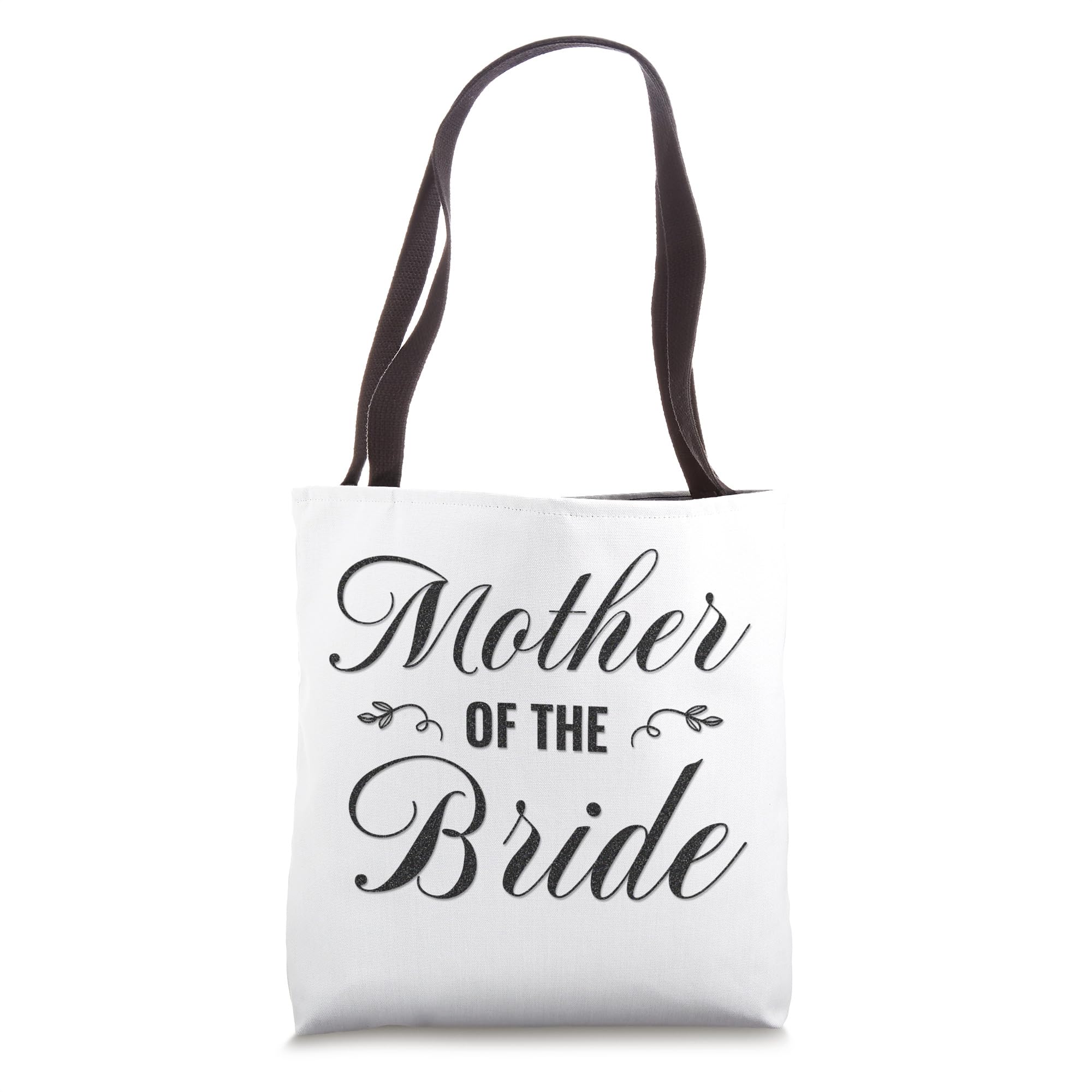 Elegant Mother of the Bride Tote Bag - Matching Wedding Party & Bridal Shower Accessory - Perfect for Rehearsal Dinners, Bridal Luncheons & Wedding Day Essentials