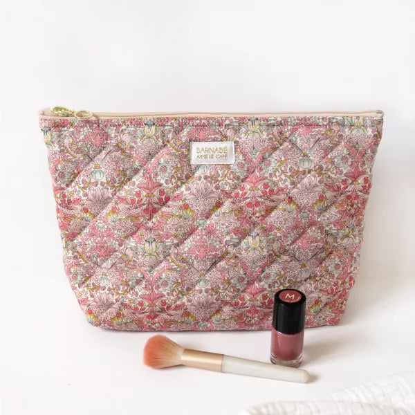 Barnabe Loves Coffee Toilet Bag Alba - Stylish & Functional Travel Cosmetic Bag for Women & Men - Perfect for Makeup, Toiletries & Travel Essentials