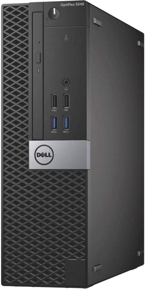 DELL OptiPlex 5040 SFF Business Desktop PC - Intel Core i7-6700 Quad-Core Processor, 8GB RAM, 256GB SSD, Windows 10 Pro, USB Keyboard & Mouse Included - Perfect for Office Work, Home Computing & Small Business Use