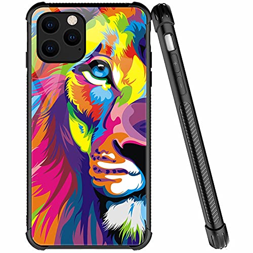 Colorful Lion Head