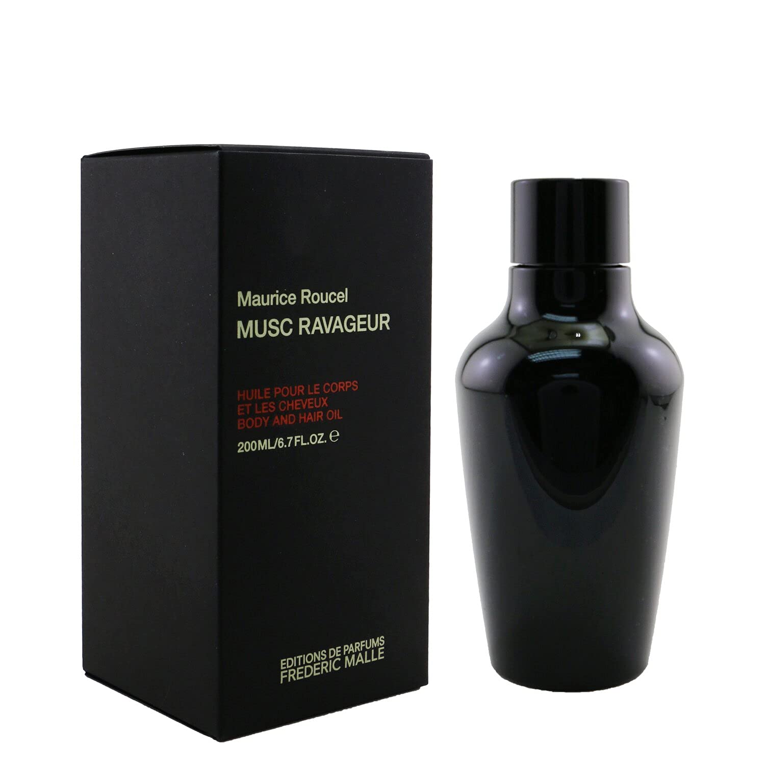 Frederic Malle Musc Ravageur Body & Hair Oil 200ml - Luxurious Fragrance Oil for Skin & Hair Care - Perfect for Date Nights & Special Occasions