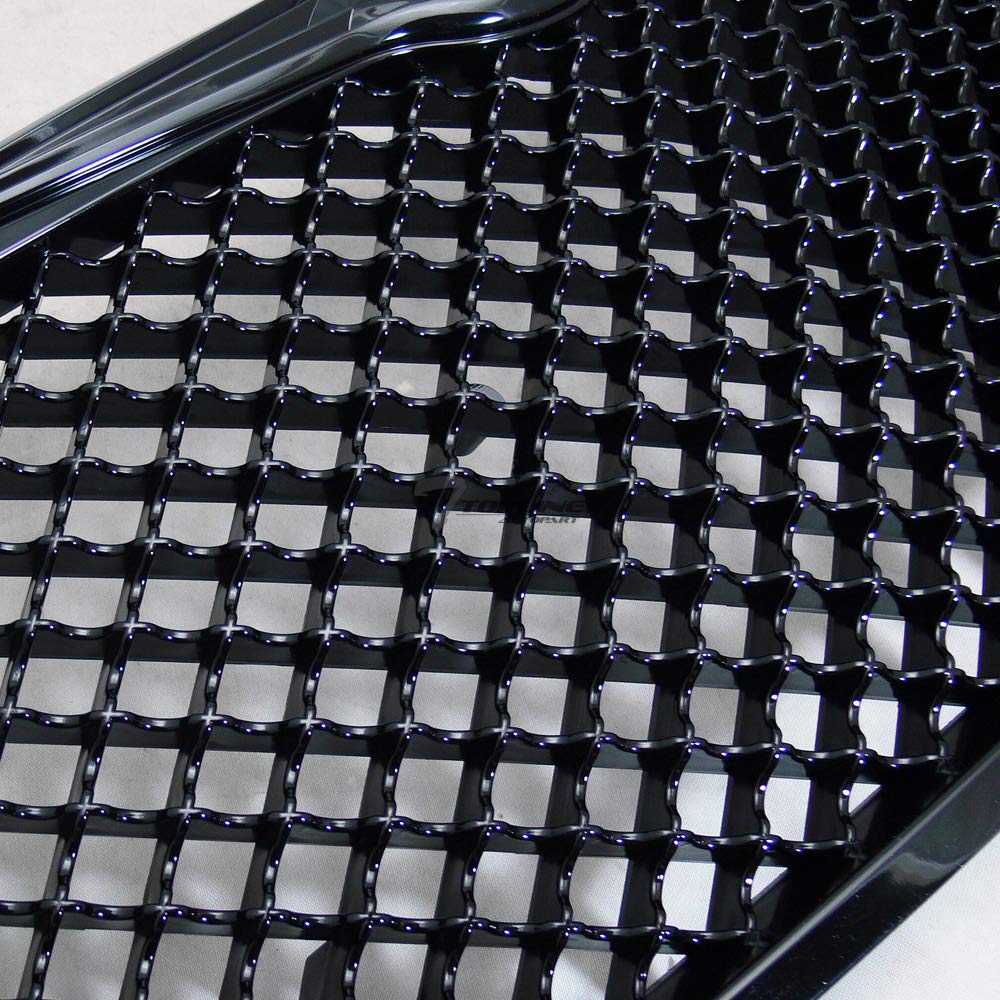 Black Sport Mesh Front Grill for Chrysler Sebring 04-06 | Hood Bumper Cover for Street & Show Cars