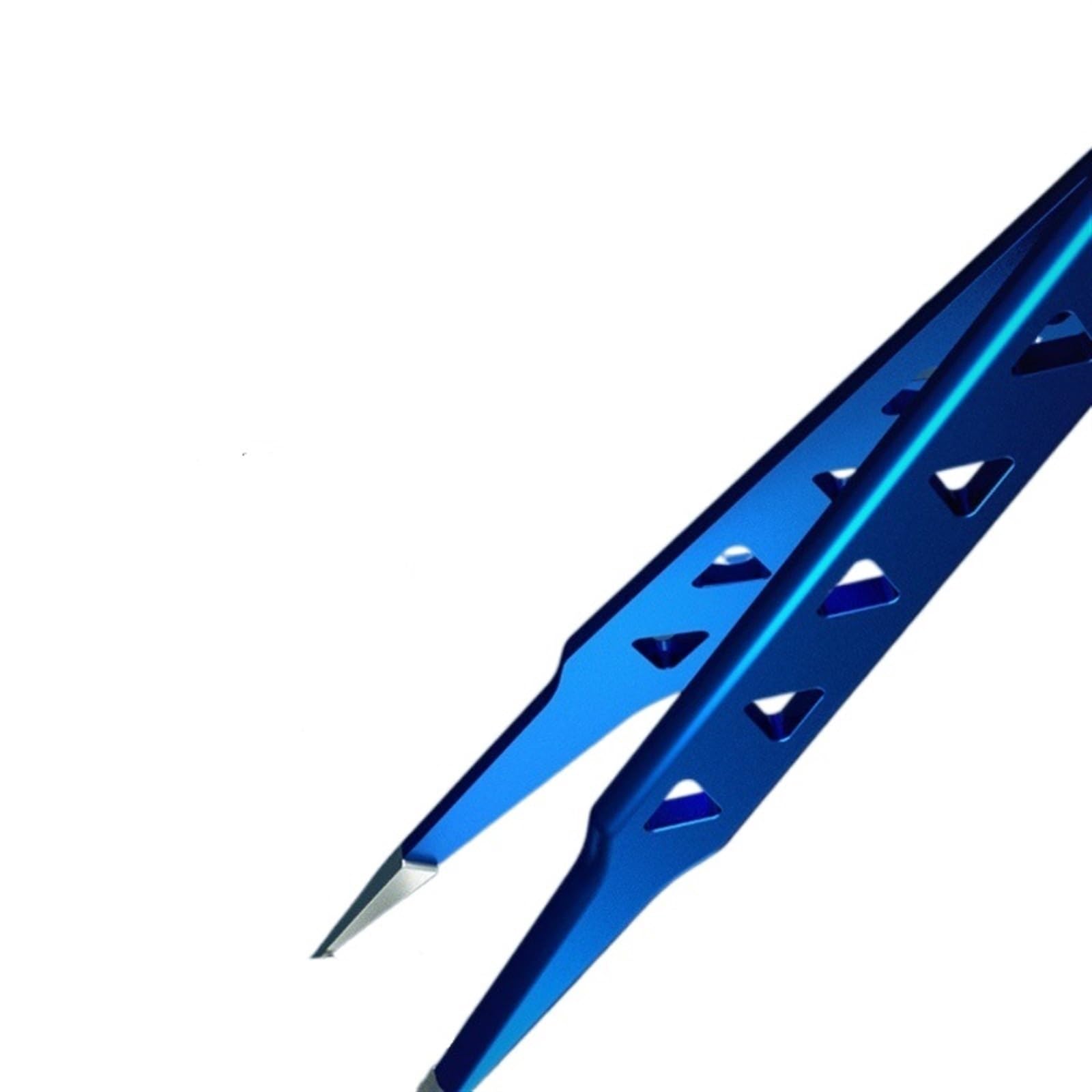 Professional Hair Removal Tweezers - High Hardness, Lengthened & Thickened Stainless Steel Tweezers for Eyebrow Shaping, Splinter Removal & Phone Repair - Perfect for Home, Salon & DIY Electronics Use