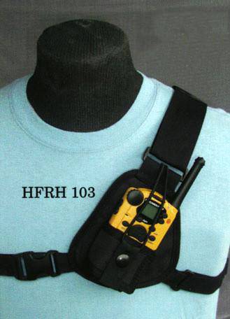 RCH 103 FRS Radio Chest Harness - Adjustable Two-Way Radio Holder for Outdoor Activities, Hunting, Hiking & Emergency Communication