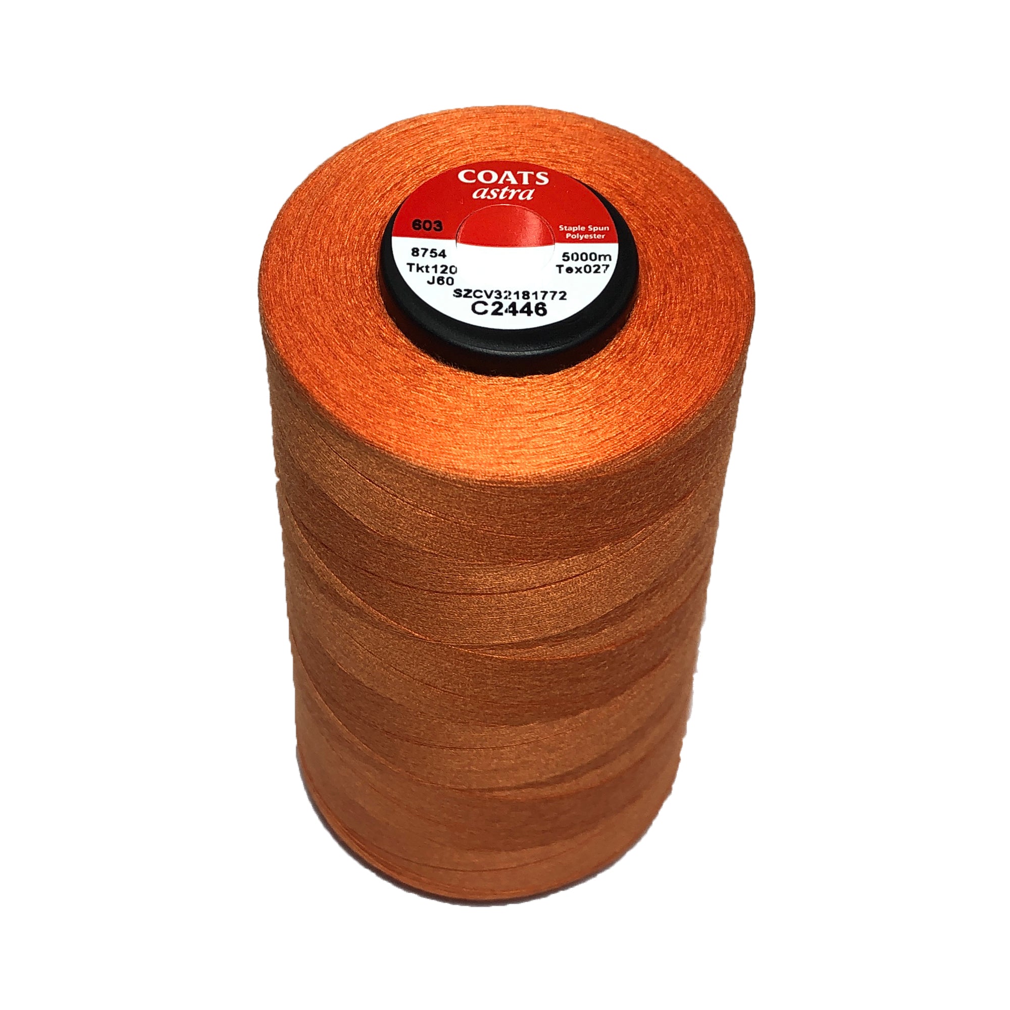 Astra General Use 120 Thread 5000m Cones - High-Quality Sewing Thread for Quilting, Embroidery & Crafting Projects