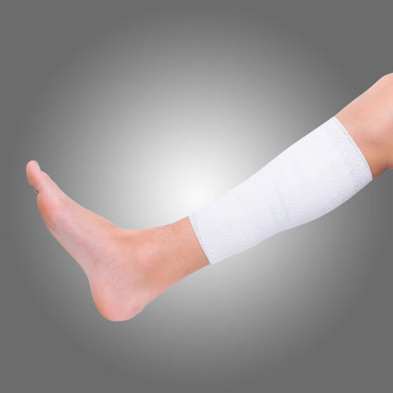 Elastic Cotton Crepe Bandages 15cm x 4m (6 Inch x 13 Feet) - 12 Pack for First Aid, Sports Injuries & Wound Care Support
