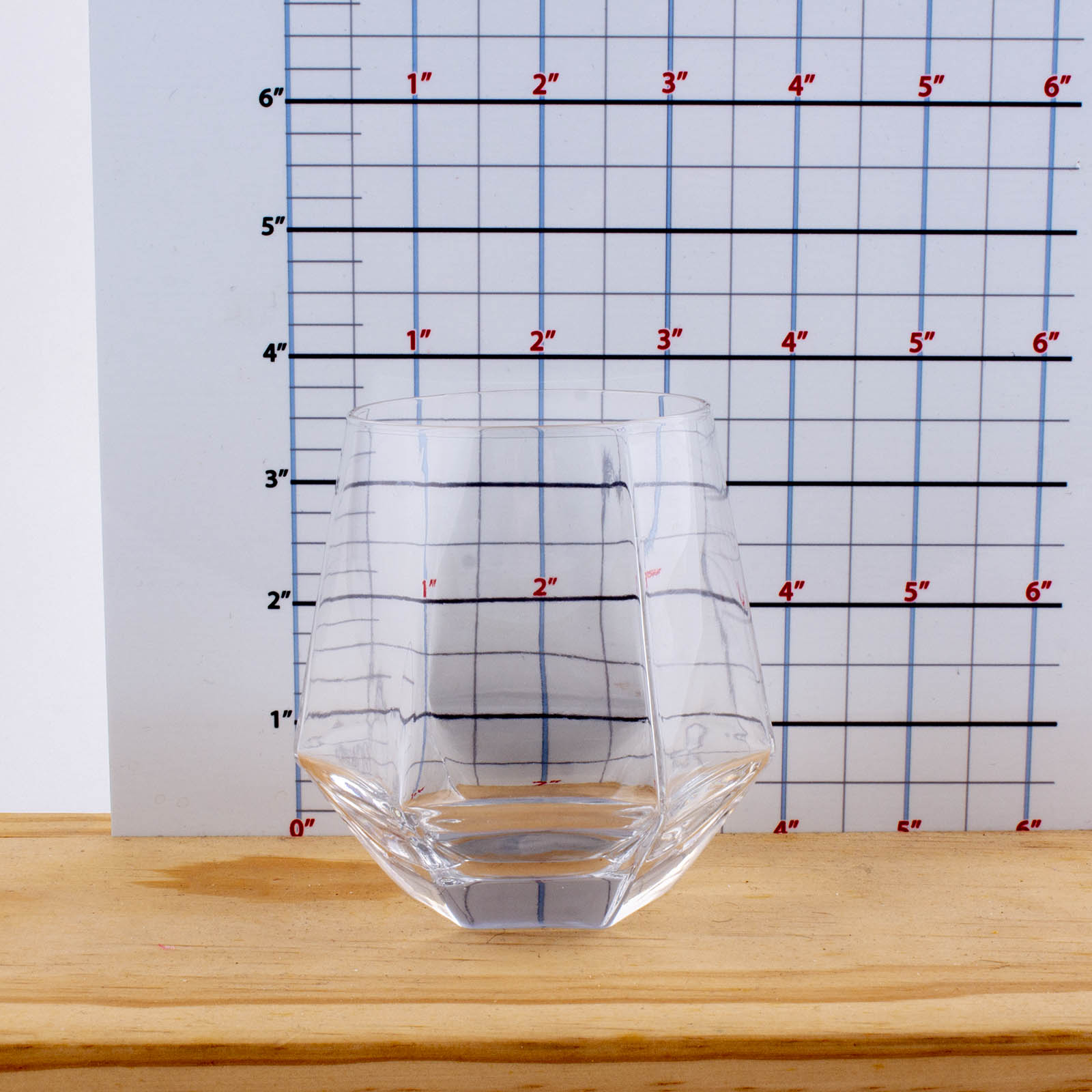 BarConic® Diamond Shape Rocks Glass - 10 oz Whiskey Glass Set (4, 6, 8, 12 Pack Options) - Elegant Cocktail Glasses for Scotch, Bourbon, Old Fashioned & Home Bar Decor