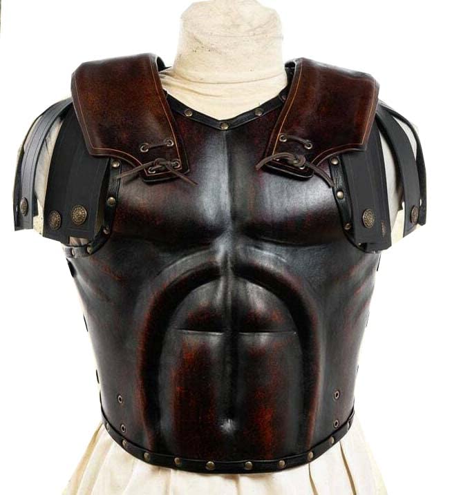 Legion Armor - Premium Leather Torso Armor for LARP, Cosplay & Medieval Reenactment | Perfect for Renaissance Fairs, Theater Performances & Fantasy Costumes