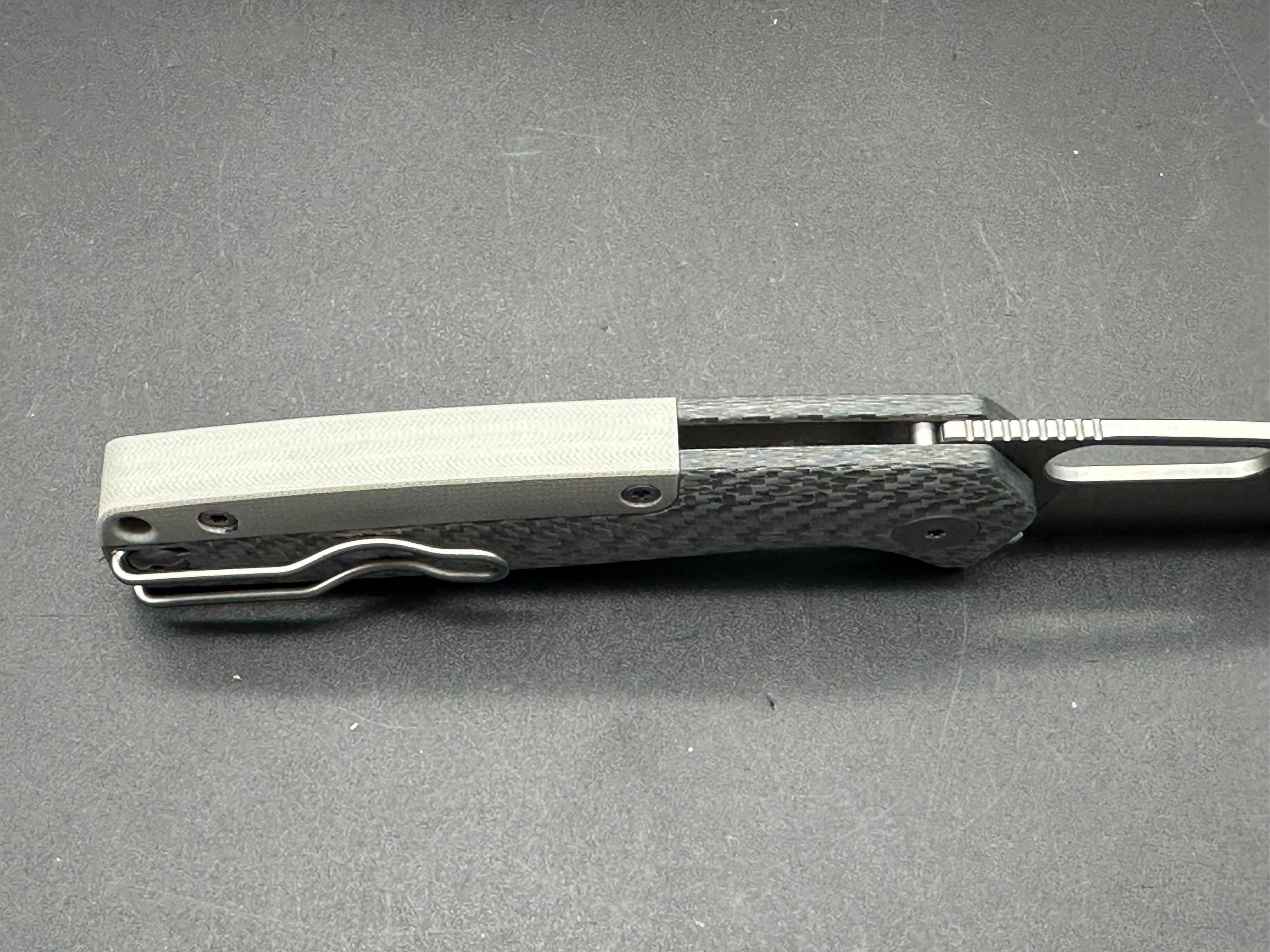 Asher Spiro Silver SS Pocket Knife - 3.2