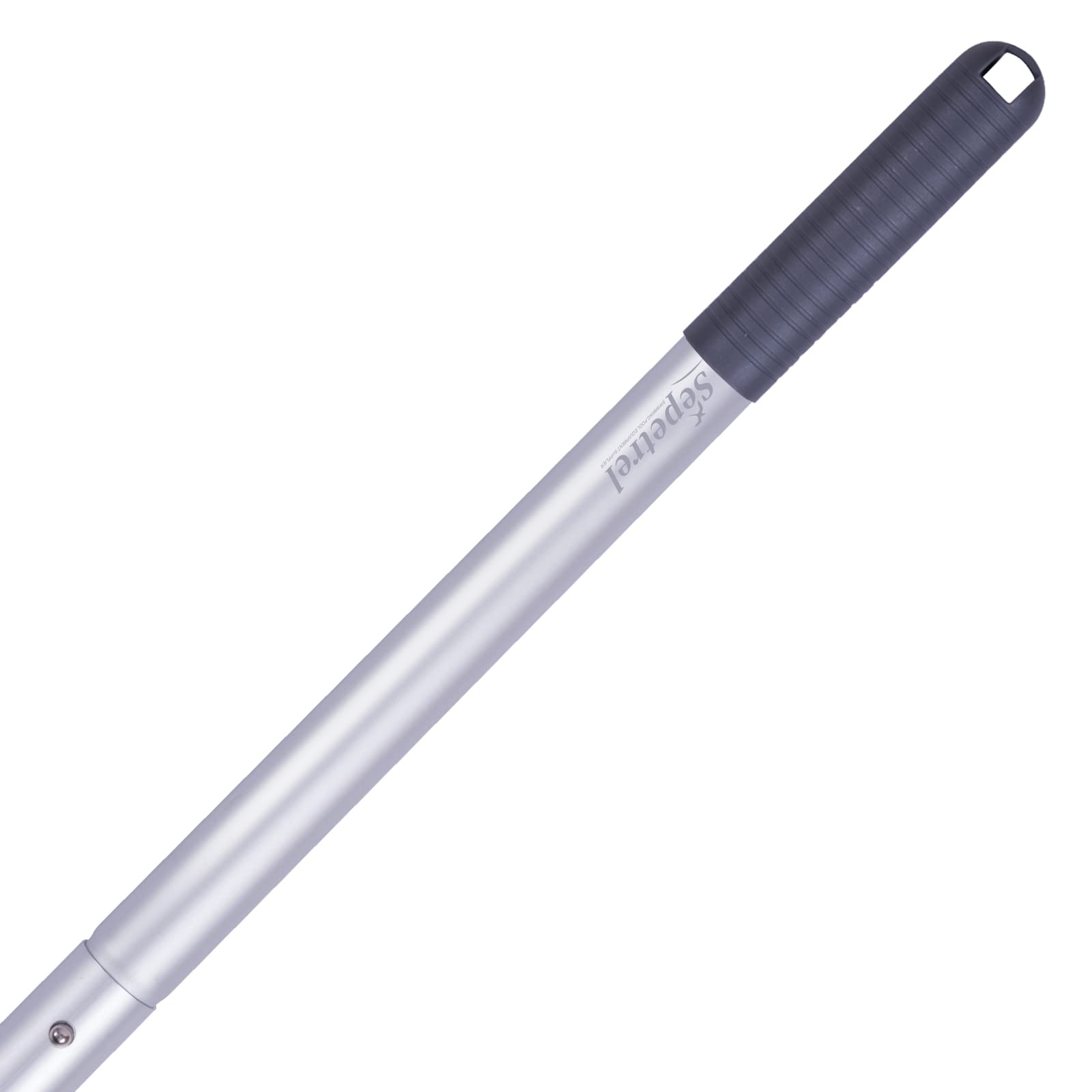 10.5ft Anodized Aluminum Pool Pole - Heavy Duty Extension Cleaning Pole for Skimmer Net, Pool Brush & Vacuum Head | Perfect for In-Ground & Above Ground Pool Maintenance