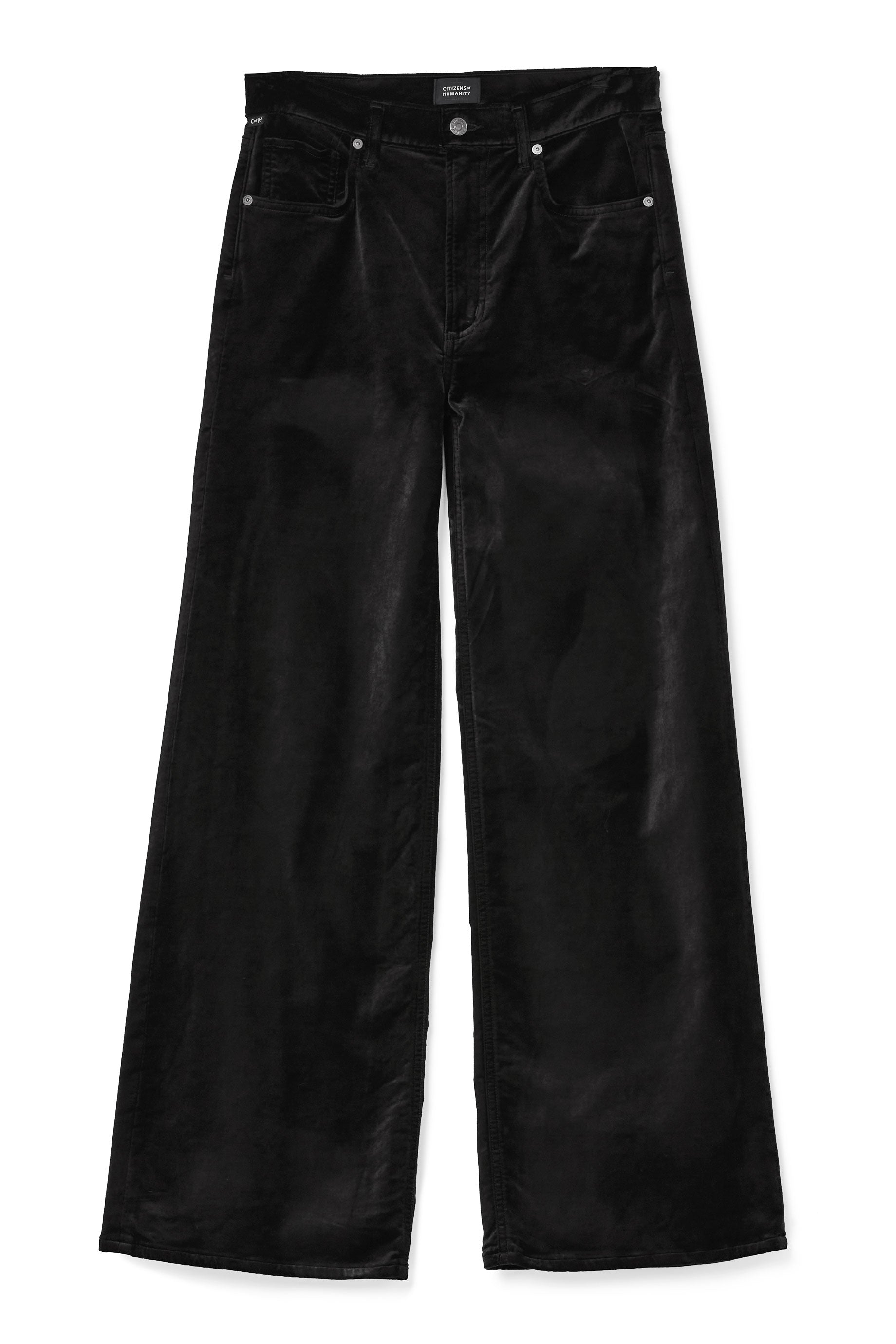 Citizens of Humanity Paloma Corduroy Pants for Women - High Waisted Black Skinny Jeans | Comfortable & Stylish for Work, Date Night & Casual Outings