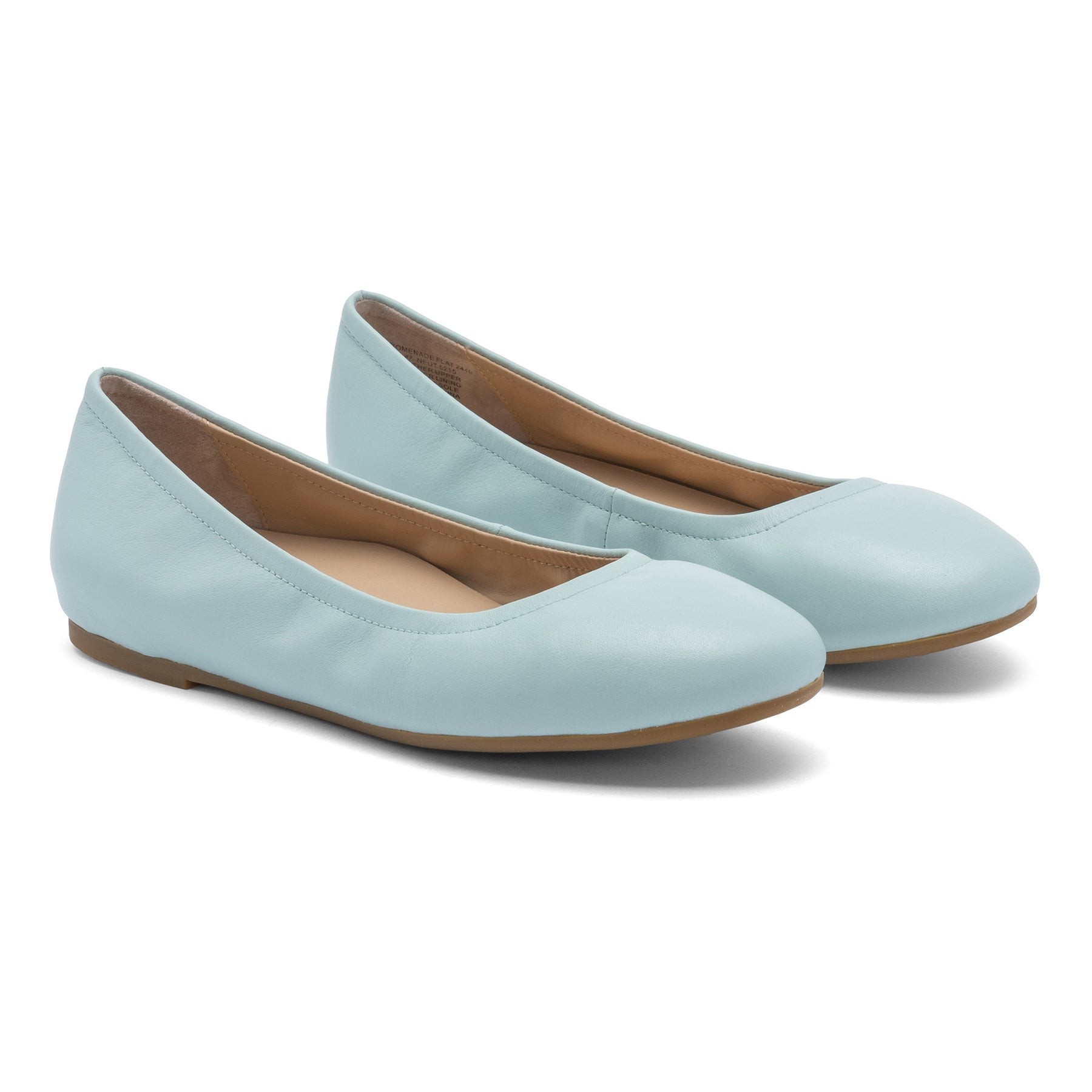 Abeo Promenade Flat Mint - Comfortable Women's Ballet Flats for Walking, Work & Casual Wear | Perfect for Office, Travel & Everyday Use