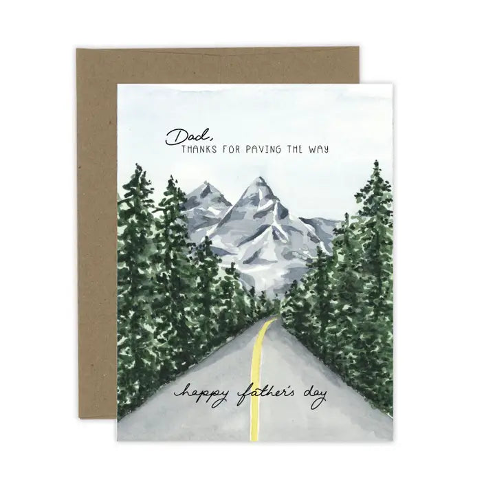 ALMEIDA ILLUSTRATIONS Paving the Way Art Print - Perfect Father's Day Gift for Dad, Home & Office Wall Decor - Unique Present for Birthday, Anniversary & Special Occasions