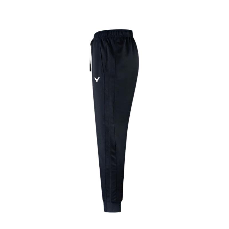 Victor Unisex Track Pants P 25801C - Comfortable Athletic Jogger Pants for Men & Women, Black - Perfect for Running, Gym, Yoga & Casual Wear