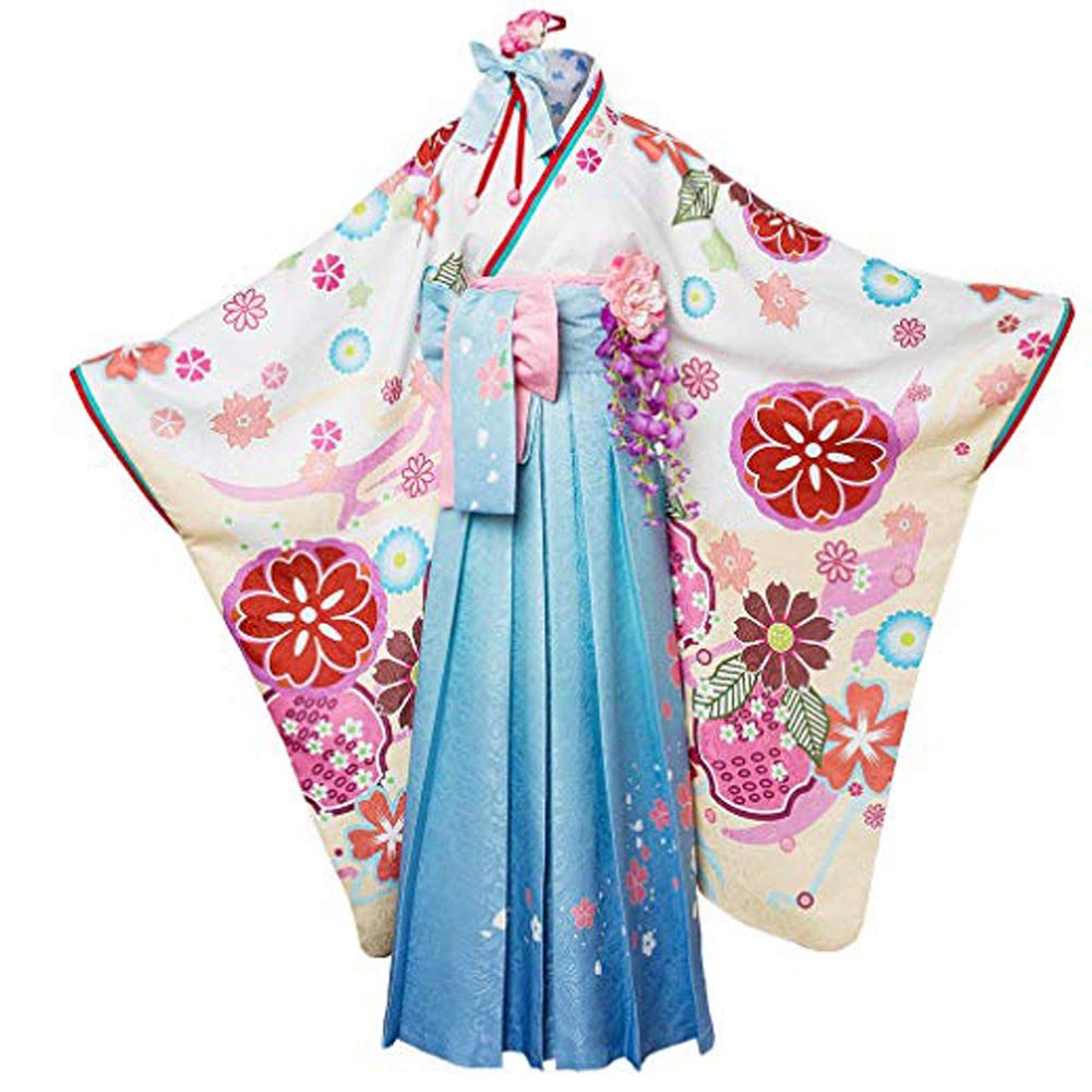 Anime Matthew Kyrielite Cosplay Costume Kimono Dress - Perfect for Conventions, Halloween & Themed Parties