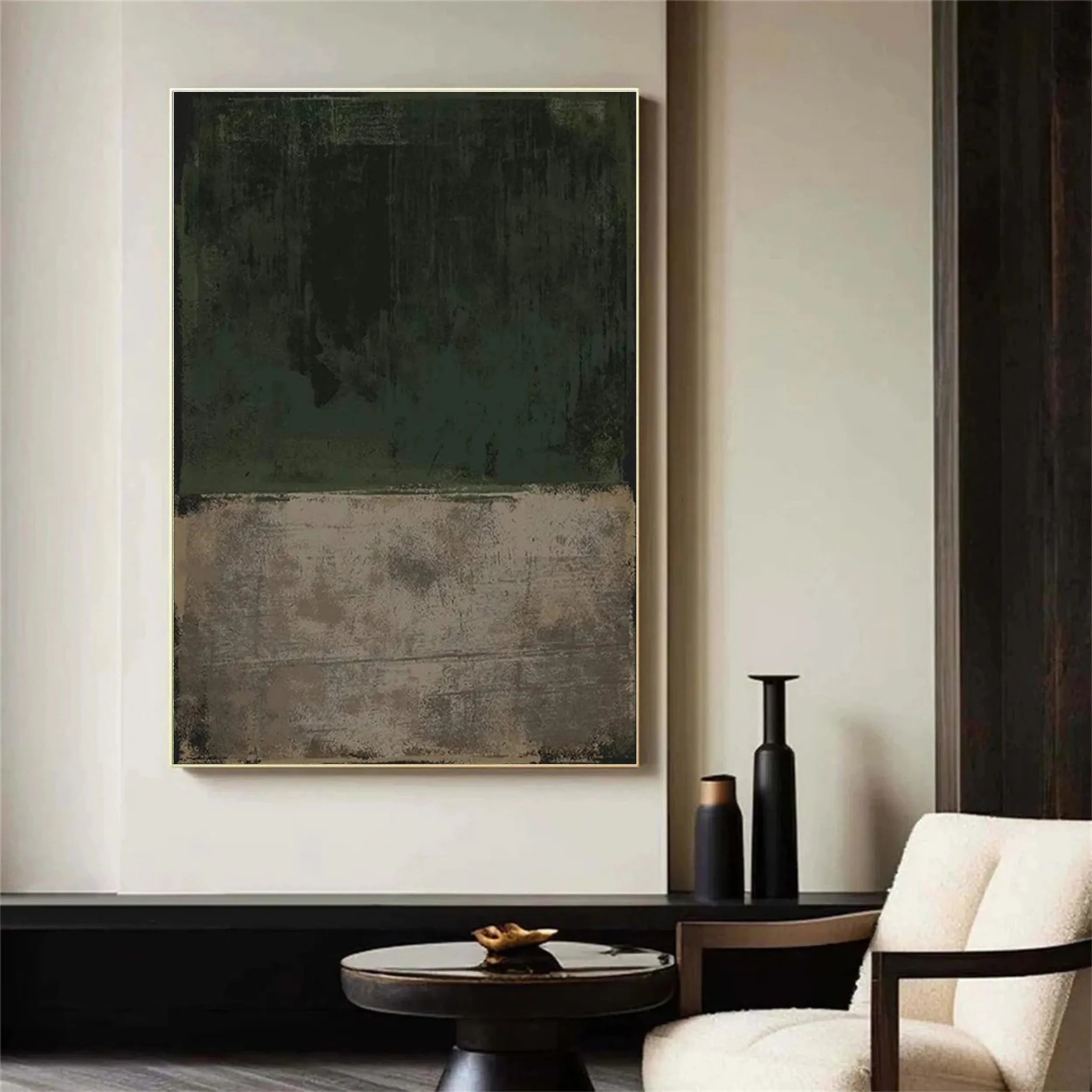 Abstract Painting #AB 106 - Modern Wall Art for Living Room, Bedroom & Office Decor | Large Canvas Artwork for Home & Office