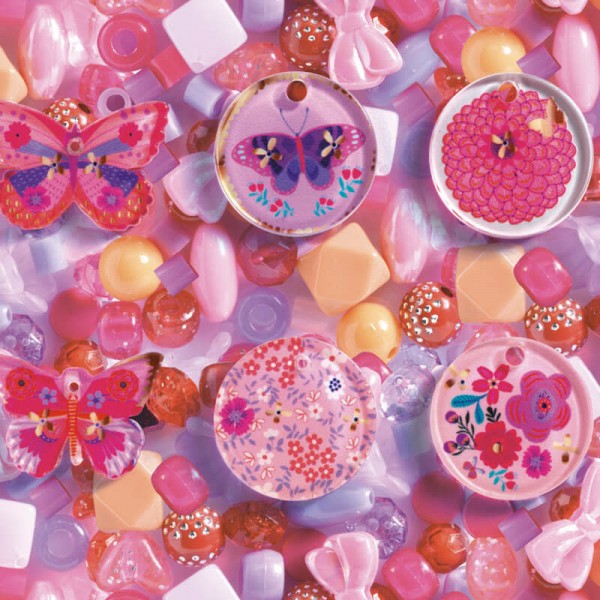 Butterfly Beads for Jewelry Making - DIY Craft Beads for Necklaces, Bracelets & Earrings - Perfect for Handmade Gifts & Fashion Accessories