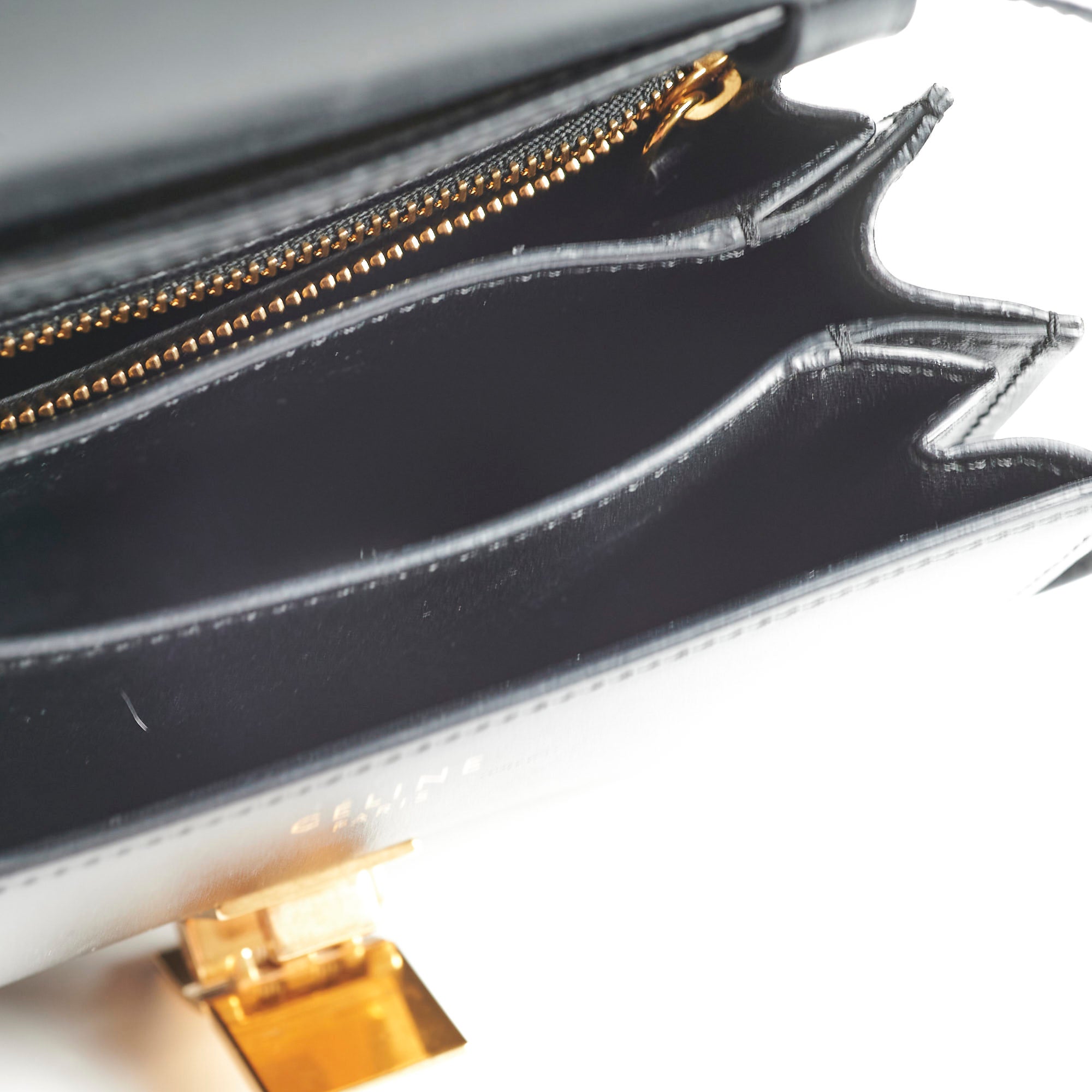 Celine Mini Box Bag in Black | Genuine Leather Crossbody Purse for Women | Perfect for Work, Travel & Evening Out