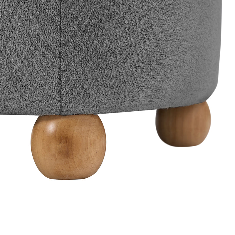 Gabino Storage Bench with Solid Wood Legs & Waterproof Fabric - Entryway Seating, Shoe Storage & Living Room Organizer - Perfect for Hallway, Bedroom & Mudroom Organization