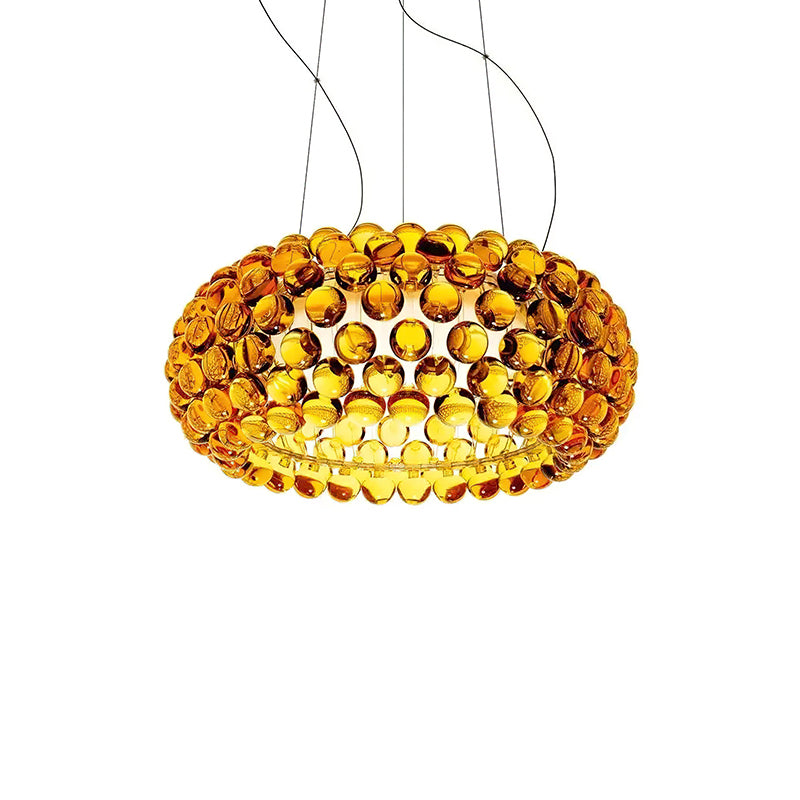 Elegant Caboche Pendant Light - Modern Glass Ceiling Lamp for Dining Room, Kitchen Island & Bedroom Decor