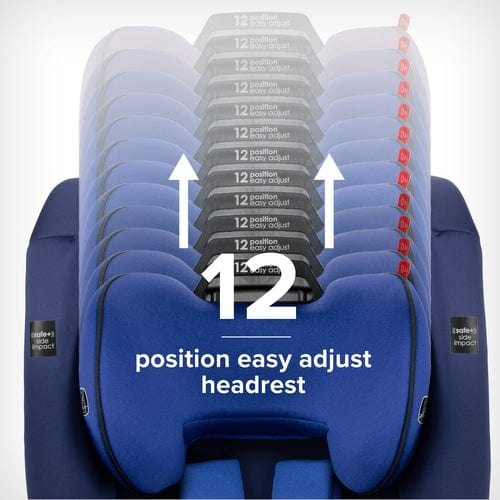 Diono Radian 3RXT Safe+ Convertible Car Seat for Toddlers & Kids - 3-in-1 Rear Facing, Forward Facing & Booster Seat - Perfect for Travel, School Runs & Family Road Trips
