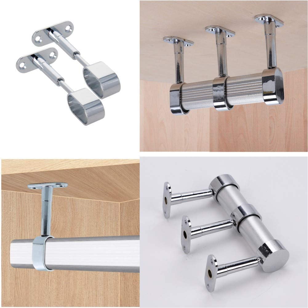 Yinpecly Adjustable Shower Curtain Rod - 0.63