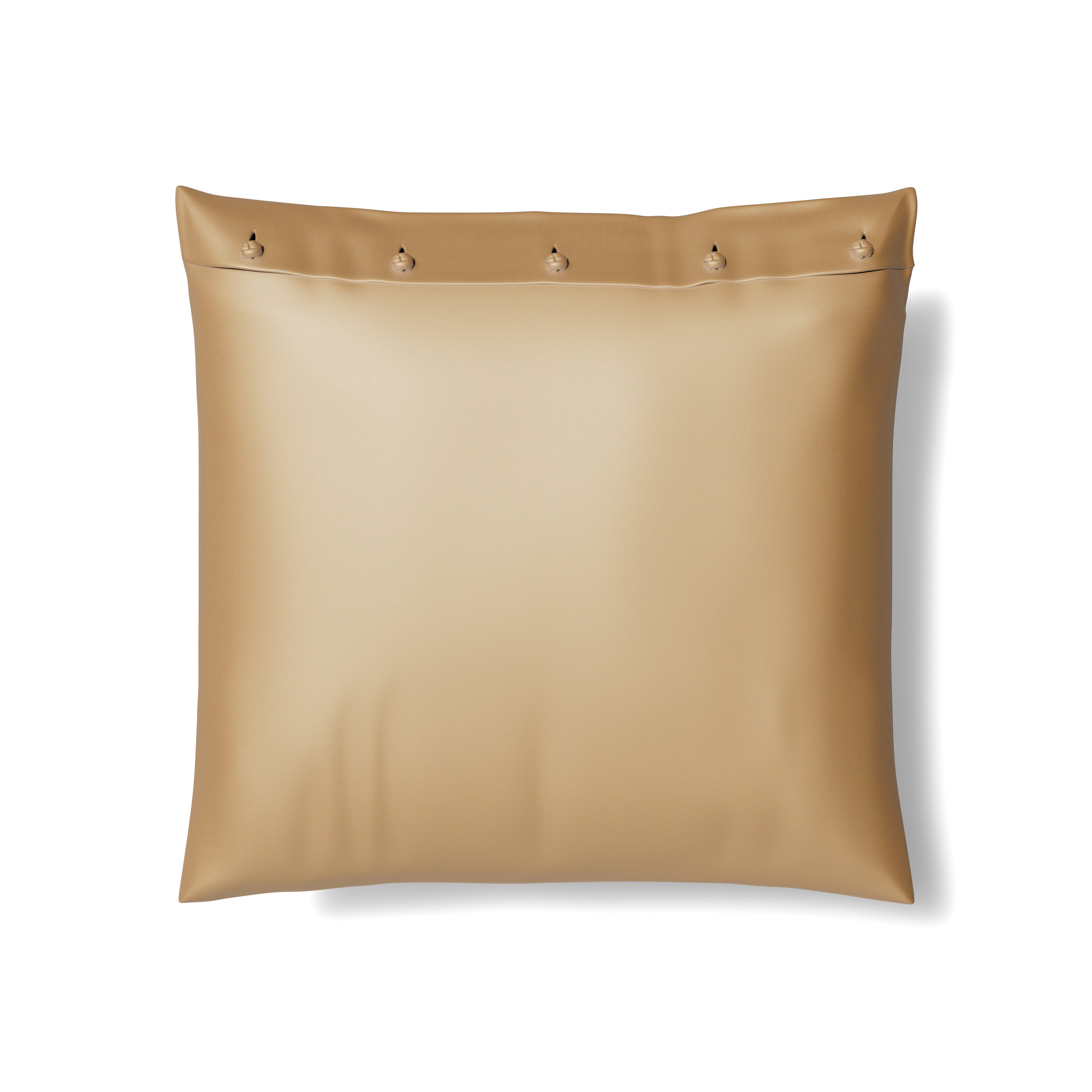 Luxury Charmeuse Pillow Sham with Elegant French Knots - Perfect for Master Bedroom & Guest Room Decor