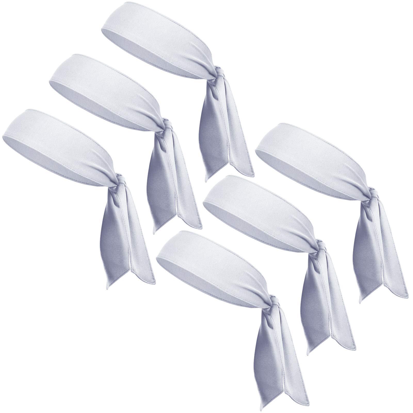 Men's Head Tie & Sweatbands - Athletic Headbands for Tennis, Karate, Ninja Training - Unisex Sports Sweatbands for Men & Women - Perfect for Workouts, Martial Arts & Sports Activities