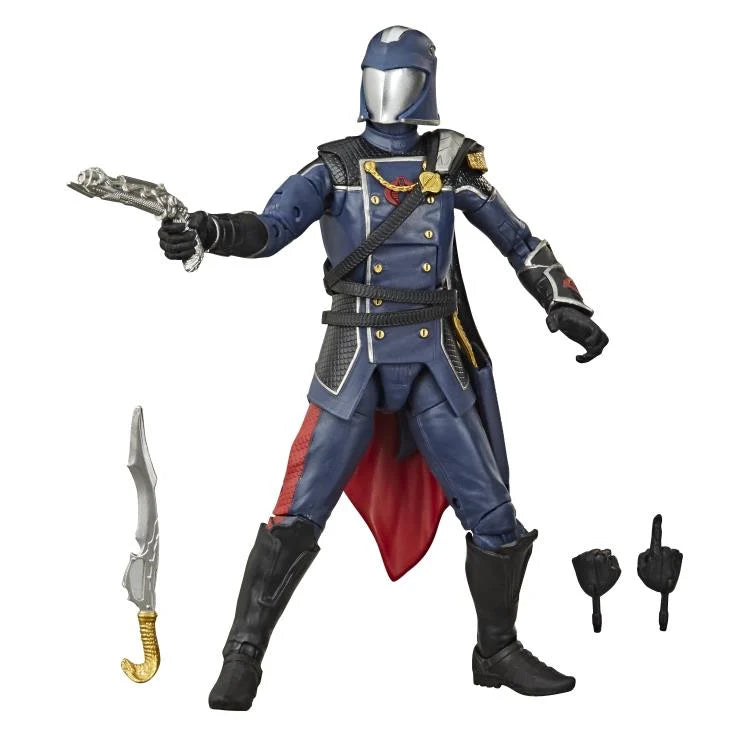 G.I. Joe Classified Series Cobra Commander Action Figure - Premium Collectible Toy for Fans & Collectors | Perfect for Display, Play & Nostalgic Gift Giving