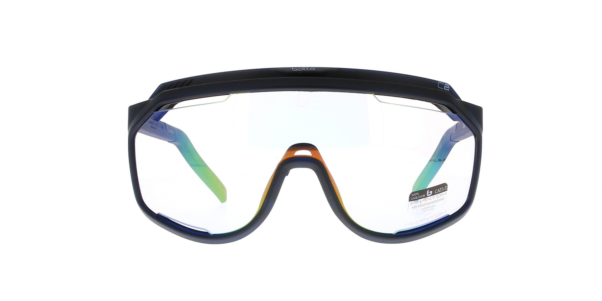 Bolle Chronoshield Safety Glasses - ANSI Z87.1 Certified Protective Eyewear for Work & Outdoor Use - Clear Anti-Fog Lenses, Lightweight Frame - Perfect for Construction, Cycling, Shooting & DIY Projects