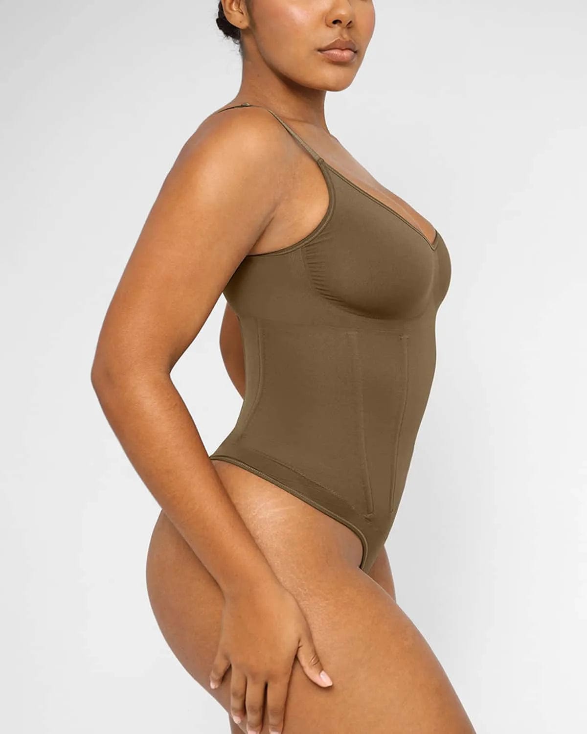 Waist Boning Corset Bodysuit for Women - Slimming Shapewear with Steel Bones - Perfect for Waist Training, Tummy Control & Special Occasions