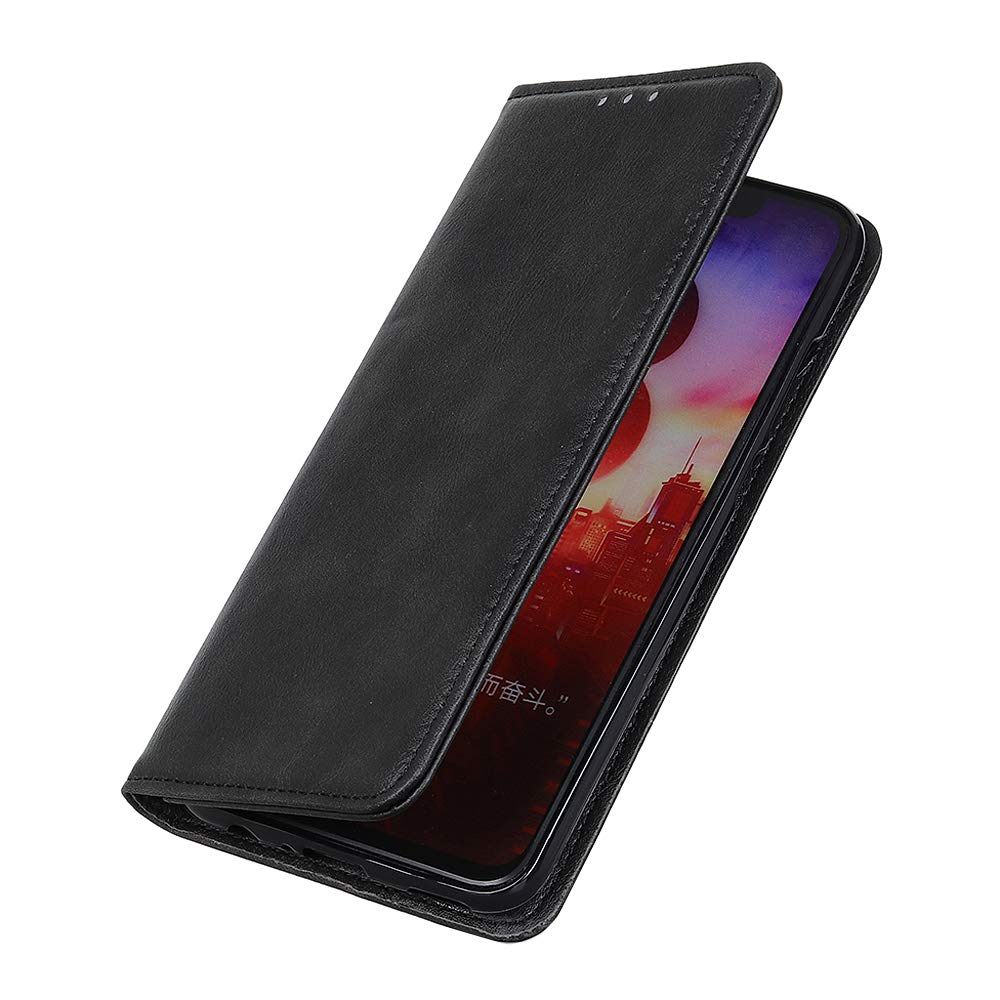 ORIbox Premium PU Leather Wallet Case for iPhone 11 Pro Max - Shockproof TPU Bumper with Card Holder & Kickstand | Perfect for Travel, Work, and Everyday Use