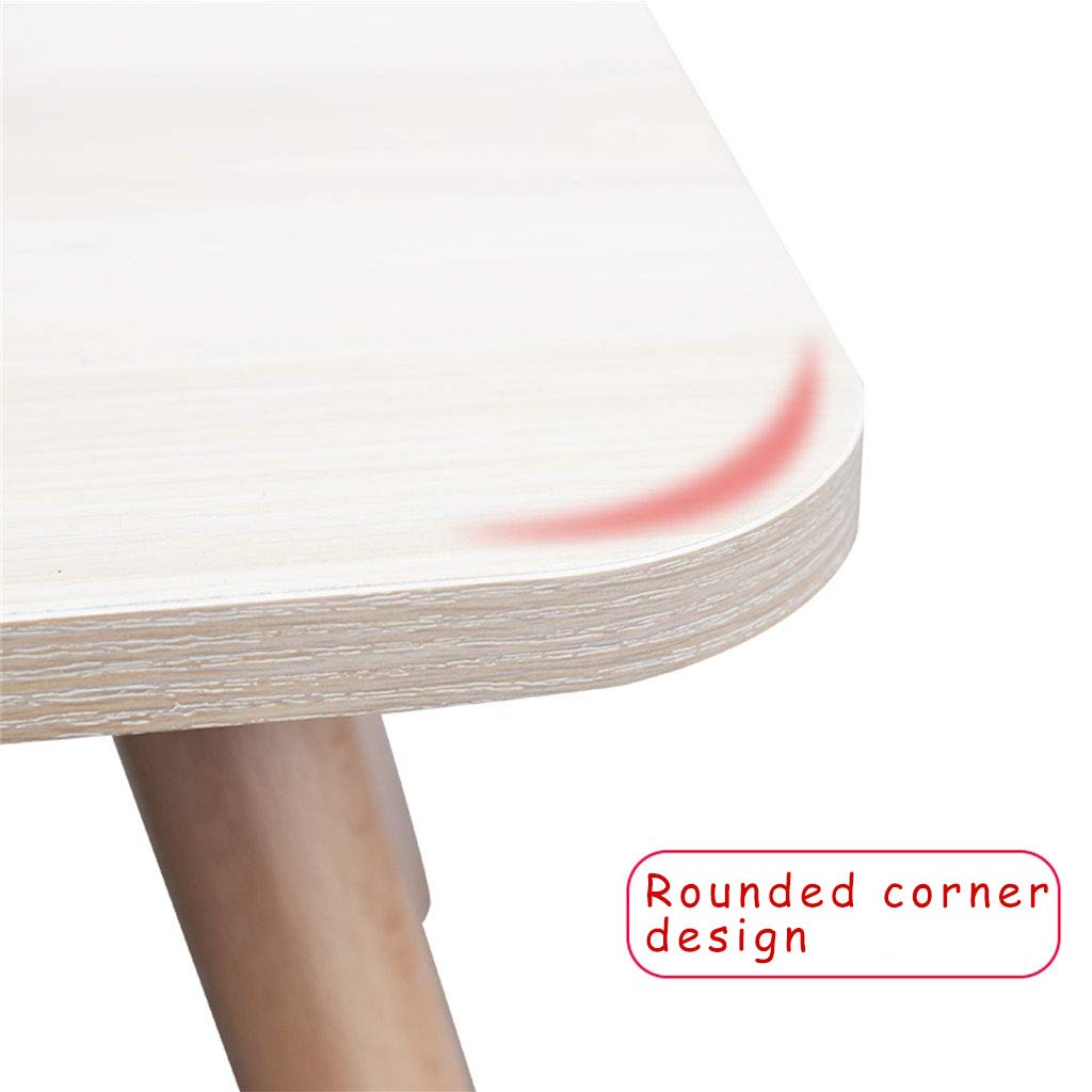 Compact Folding Laptop Desk for Small Spaces - Portable MDF Writing Table for Dorm, Sofa, Bedroom & Overbed Use - Perfect for Remote Work, Studying & Home Office