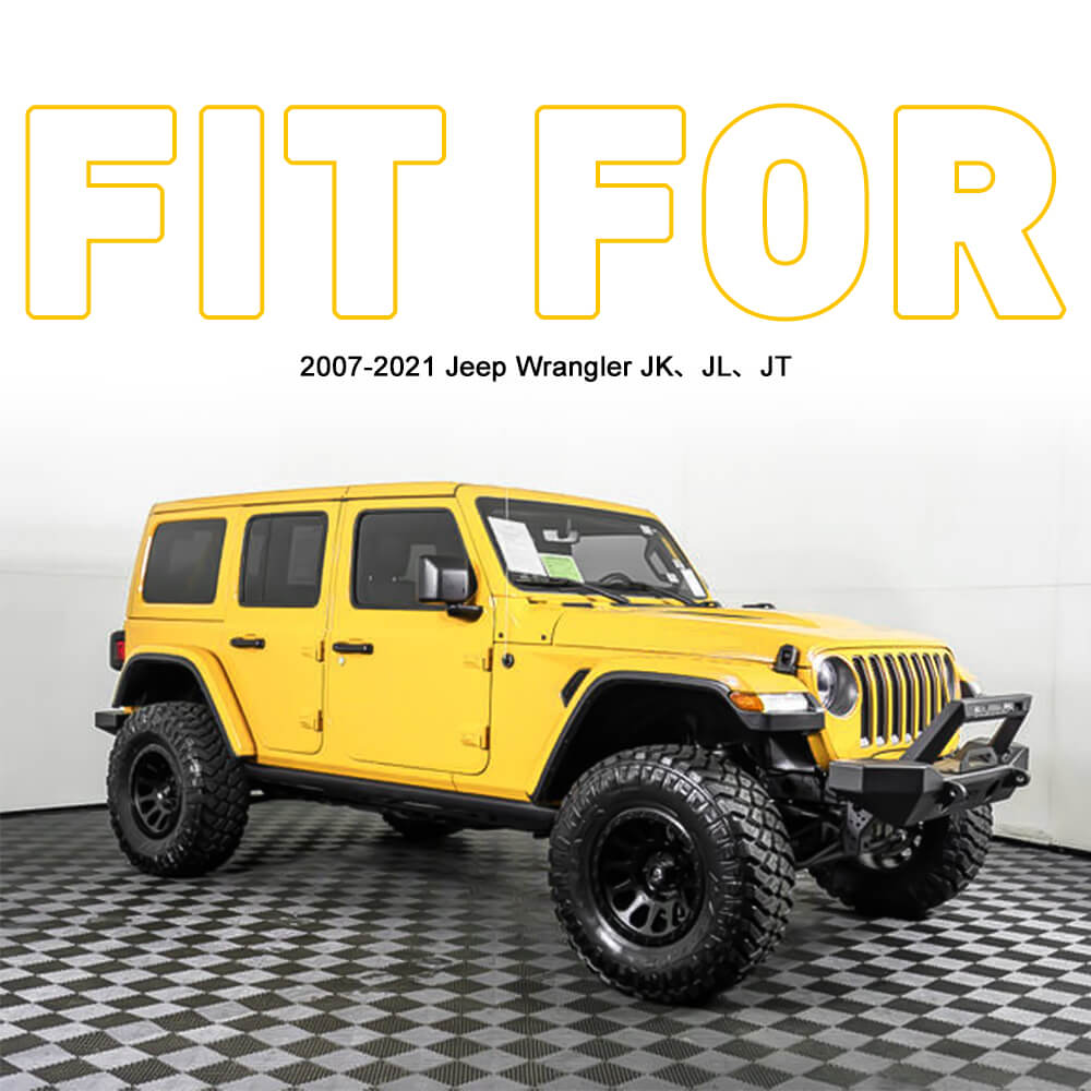 ABS Antenna Base Cover Trim Replacement for 2007-2021 Jeep Wrangler JK JL JT - Durable Black Plastic Replacement Part for Off-Roading & Car Washing Protection
