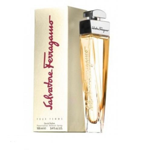 Salvatore Ferragamo Pour Femme Eau de Toilette 100ml - Floral Fruity Perfume for Women | Daytime & Evening Wear, Special Occasions, Gift for Her