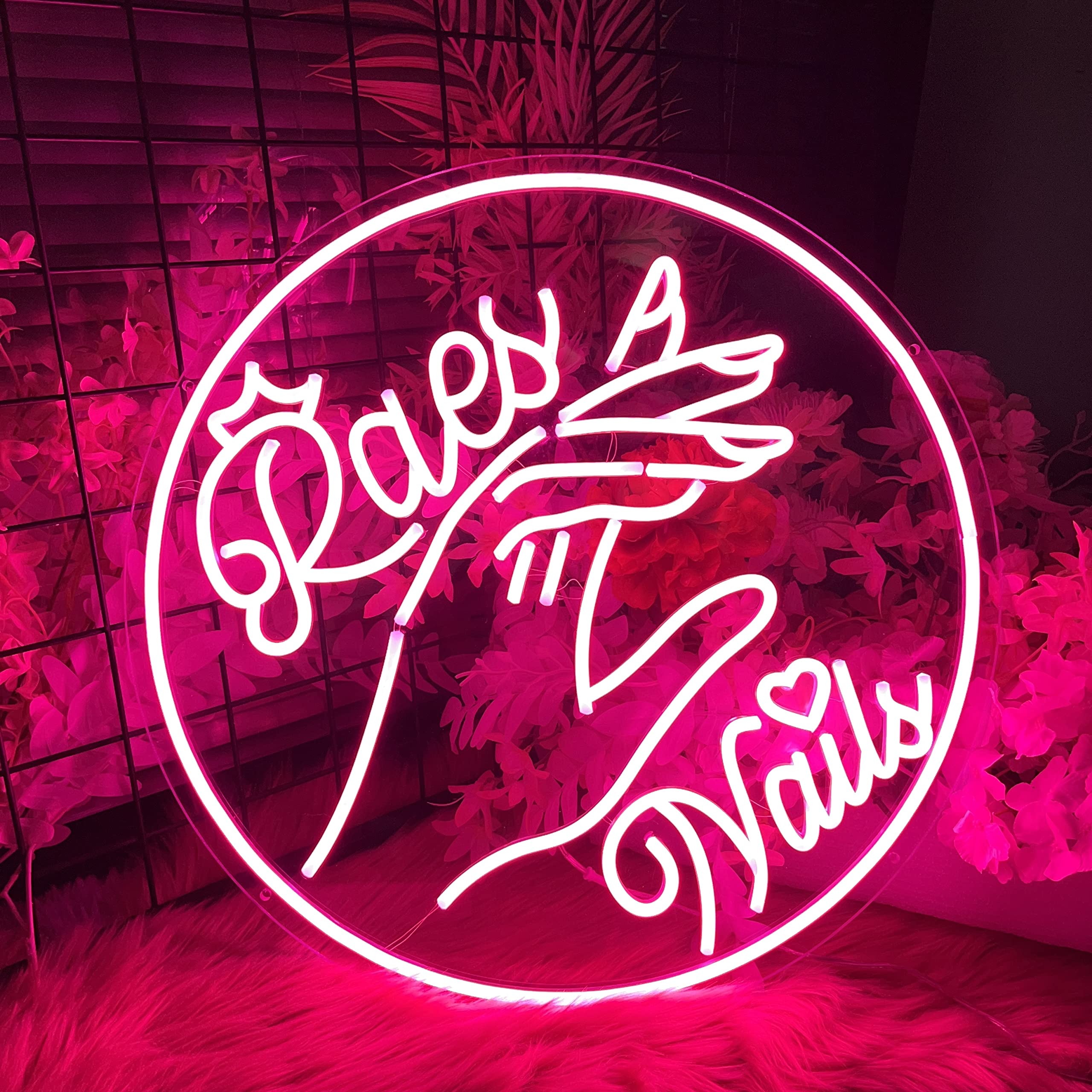 Custom LED Neon Signs - Personalized Wall Decor for Bedroom, Home, Wedding & Birthday Parties | Bar, Beauty Salon, Store Logo & Game Room Decor | Unique Gift for Women - 3 Lines | Perfect for Indoor & Outdoor Lighting, Events & Business Branding