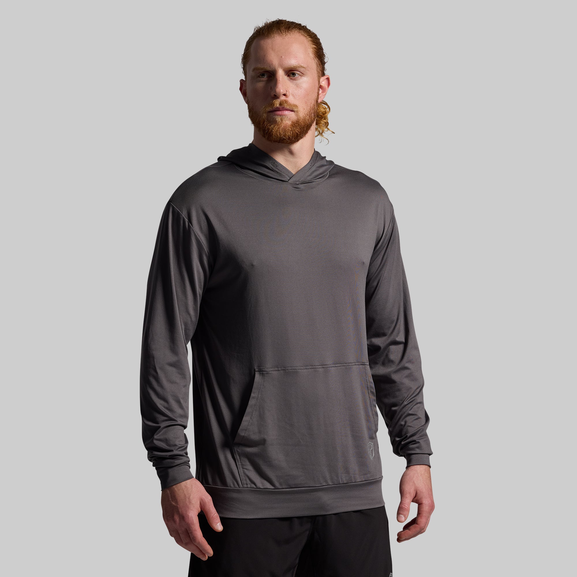 Premium Athleisure Hoodie for Women & Men - Stylish Gunmetal Pullover for Gym, Yoga & Casual Wear | Soft & Comfortable Fleece Lined Sweatshirt for Workouts & Lounge