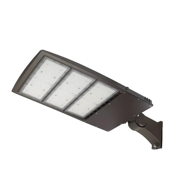 RadiantLite RL 7G450WCT3B1 450W LED Shoebox Flood Light - 5000K Daylight White - 480V High Voltage - Outdoor Security Lighting for Parking Lots, Warehouses & Building Facades