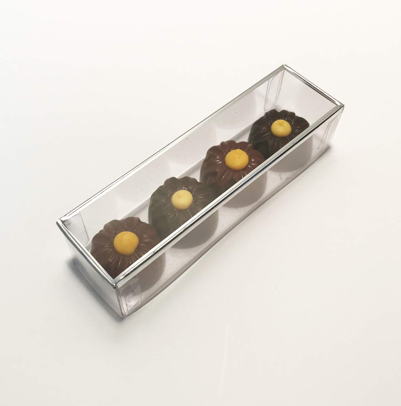 ZT Packaging Clear Acetate Gift Boxes 4.75