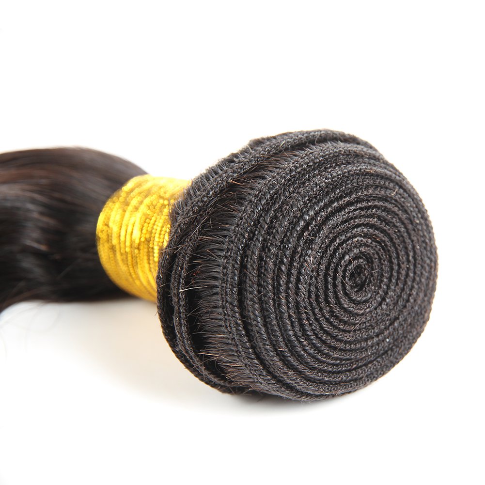 Premium 10A Grade 100% Unprocessed Virgin Human Hair Bundles - Natural Black Body Wave Weave (20/22/24 Inch) - Perfect for Protective Styles, Sew-Ins, and Everyday Glamorous Looks