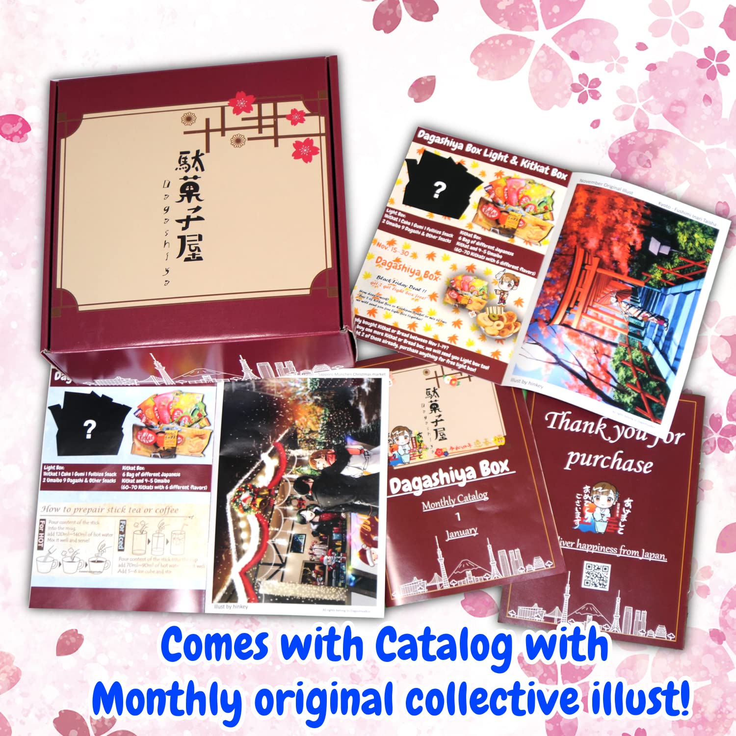 Japanese Snacks Dagashiya Box - 20 Count Individually Wrapped Assorted Mini Candy Gift Pack | Authentic Japanese Treats for Parties, Gifts & Snacking