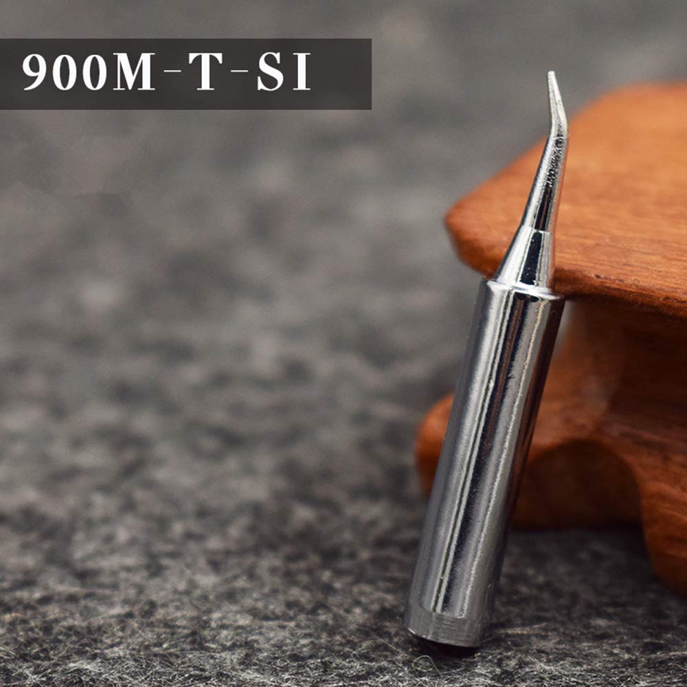 FEITA 900M-T Conical Soldering Iron Tips Replacement Kit (5-Piece) - Compatible with 936, 852D+, 907 Solder Stations - Perfect for Electronics Repair, DIY Projects & Circuit Board Soldering