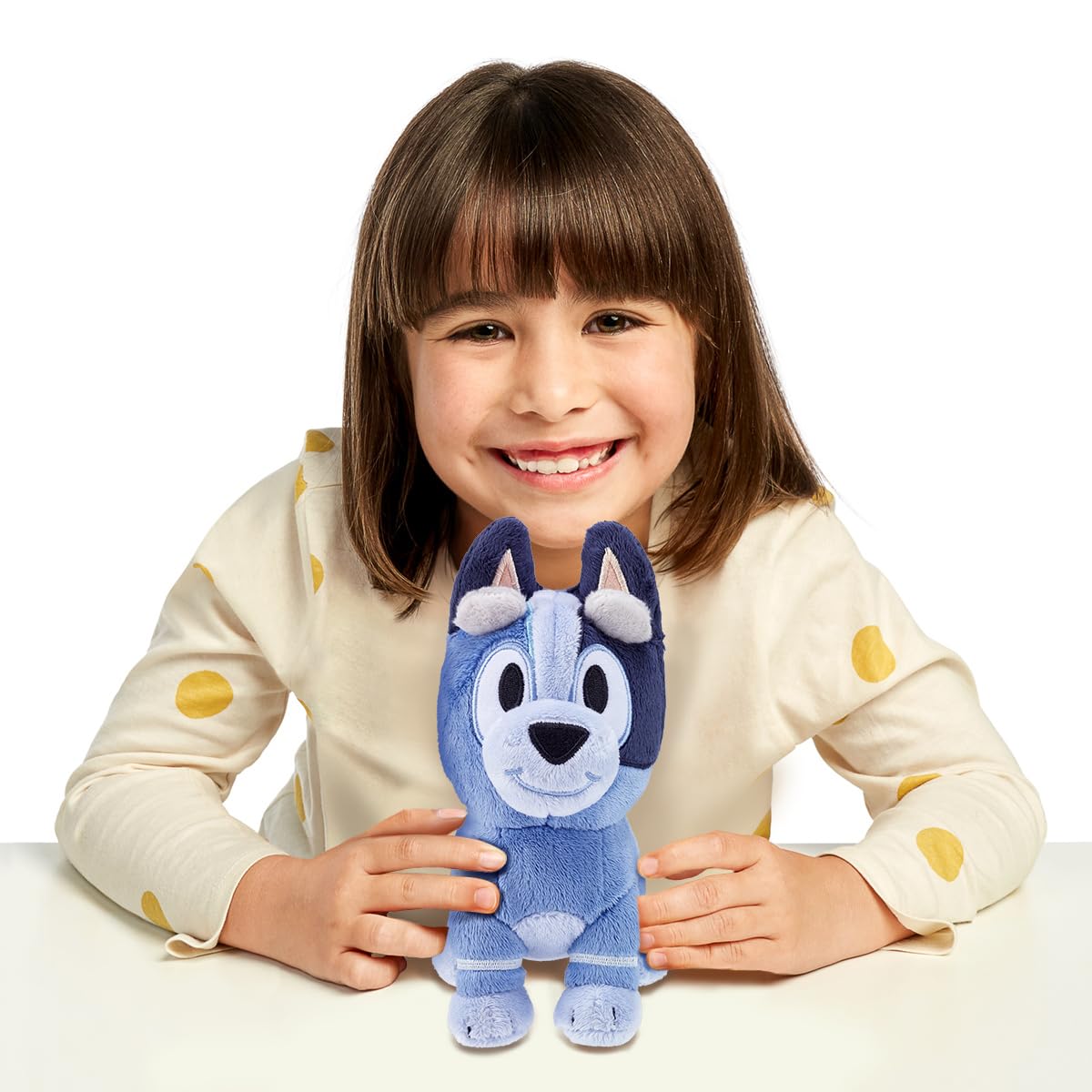 Bluey Friends Plush Soft Toy - Muffin's Baby Sister Socks Stuffed Animal | Cute & Cuddly Collectible for Kids, Gift for Bluey Fans | Perfect for Playtime, Bedtime & TV Show Themed Parties