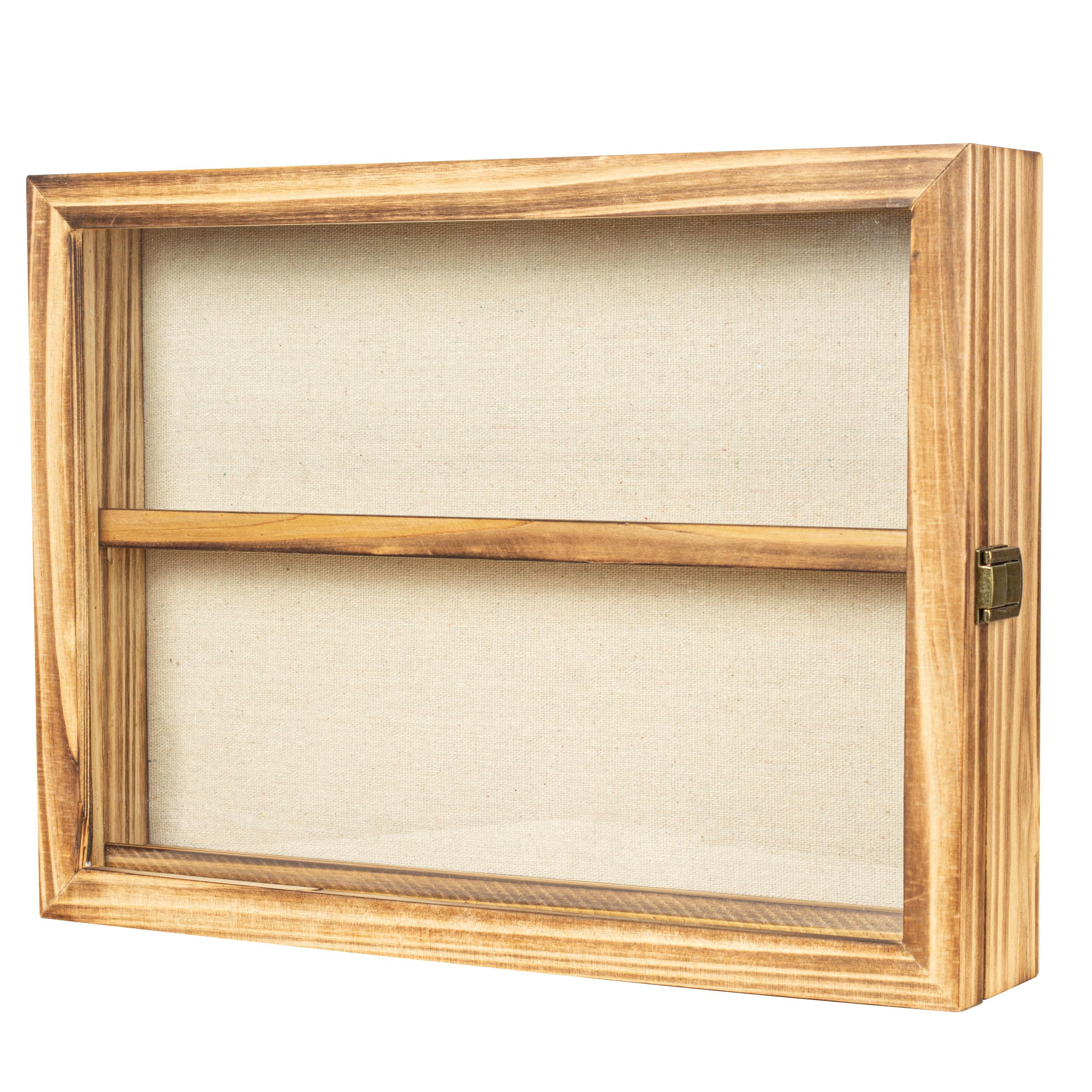 Premium Baseball Trading Card Display Case - UV Protection Graded Sports Card Shadow Box with Glass Front - Perfect for Collectors & Hobbyists - Ideal for Showcasing Rare Cards at Home or in Sports Memorabilia Displays