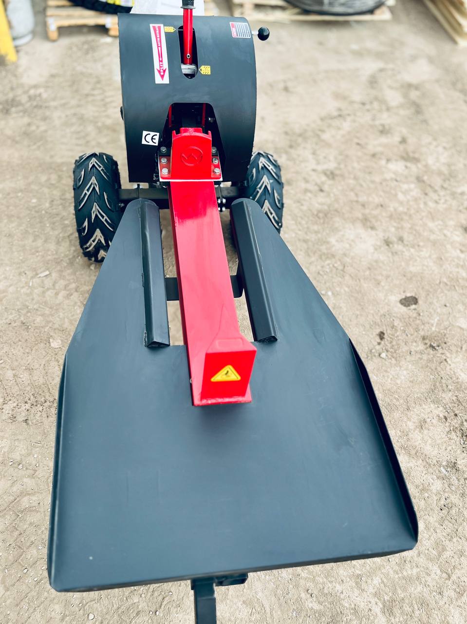 34 Ton Kinetic Log Splitter with 6.5 HP Kohler Engine - Heavy Duty Firewood Splitter for Home Heating, Fireplace & Wood Stove Use | SKU: DRGL35T