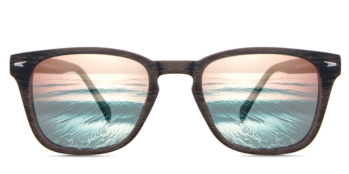 Senecio Men's Prescription Tinted Sunglasses - UV Protection & Polarized Lenses for Driving, Fishing & Outdoor Activities