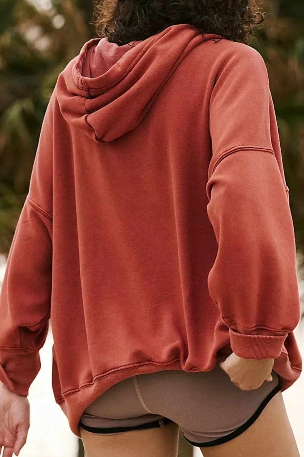 Stylish Casual Dropped Shoulder Hoodie for Women & Men - Perfect for Streetwear, Loungewear & Everyday Comfort